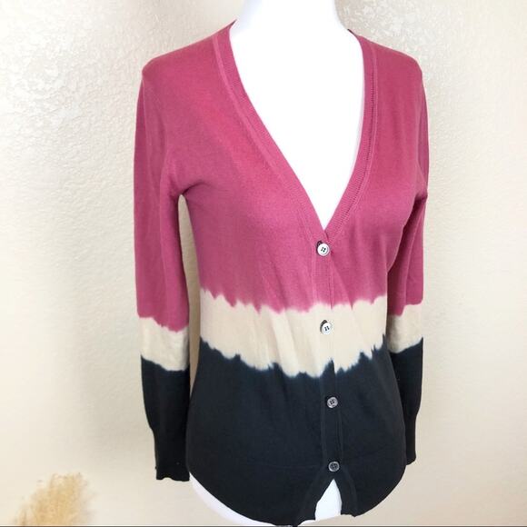 Isabel Marant Tie Dye Color Block Cardigan. - Picture 2 of 10